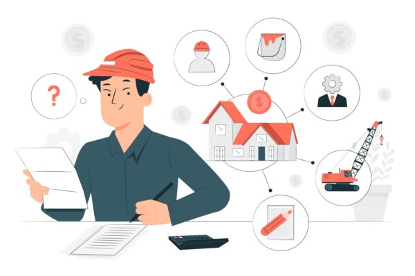 What are the top 5 Preliminary Costs in Residential Construction?